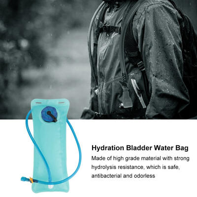 

Greensen Portable 2L Environmentally-friendly Drinking Tube Bladder Water Bag for Outdoor Sports