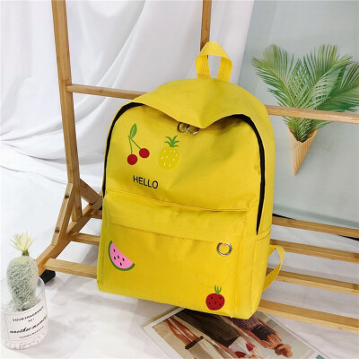 

Tailored Fashion Women Durable Student Backpack Large Capacity Bags Package Shoulder Bags
