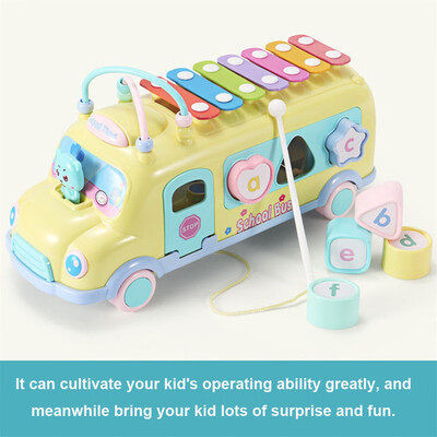 

Hand Knock Piano Pull Musical Instrument Early Educational Learning Music