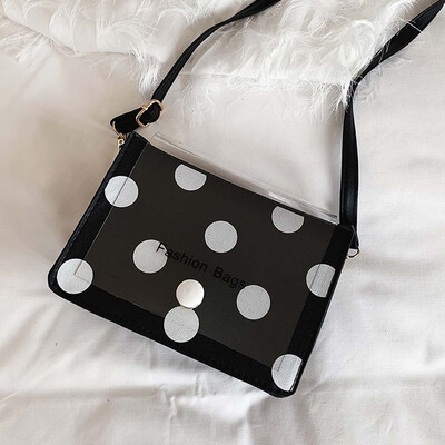 

Tailored Womens Fashion Solid Color Wave Point Messenger Bag Shoulder Bag Jelly Bag