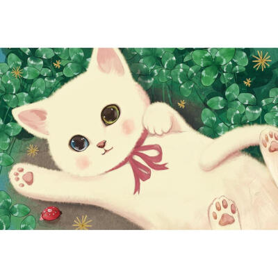 

5D DIY Diamond Painting Cute Cat Cross Stitch Embroidery Rhinestones Mosaic