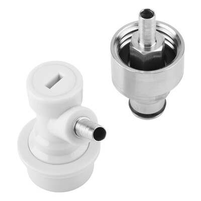 

Greensen Homebrew Stainless Carbonation Cap Carbonator with Liquid Ball Lock Disconnect 14 Barb Hot