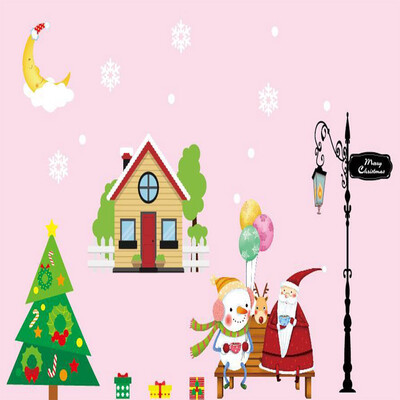 

〖Follure〗Christmas Window Stickers Static Electricity Removable Home Room
