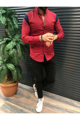 

Luxury Men Slim Fit Dress Shirt Long Sleeve Stylish Formal Casual T-shirt Top