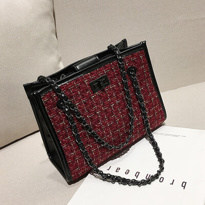 

Autumn&winter ins small bag female 2019 new wave Korean version of the wild Messenger fashion casual chain shoulder small square bag