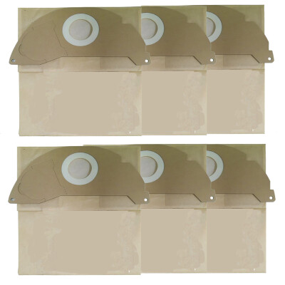 

〖Follure〗6PC Filter Paper Dust Bag Replacement for Karcher A2000A2099WD2000WD2399