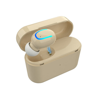 

In Ear Wireless Bluetooth 42 Noise Cancelling Earphone Portable Sports Driving Running Headphone Earbud Single ear