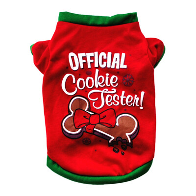 

Pet Dog Clothes Cute Cartoon Dog Cat Christmas T-shirt Clothes For Small Dog Coat Xmas Apparel For Cat Dogs Chihuahua Teddy