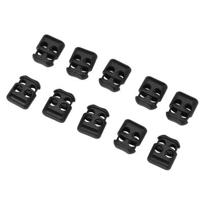 

10pcs Rope Adjustment Buckle Lace slip type Fast Easy Shoelace Clasp