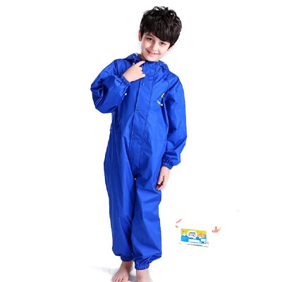 

Kids Raincoat Breathable Rainwear Waterproof Raincoat For Children Boys Girls Students Rainsuit Hooded High Visibility Reflective