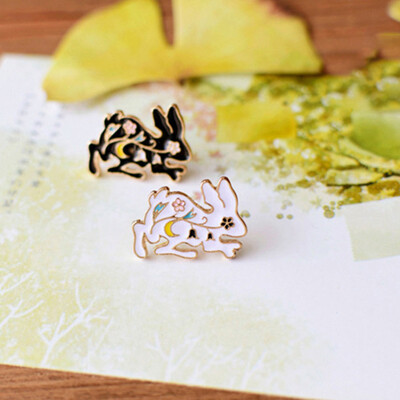 

Rabbit Simple Cute Needle Fashion Brooch New Rabbit Neck Needle Brooch