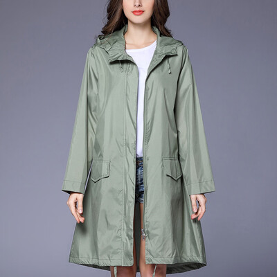

Roseonmyhand Womens Rain Jacket Outdoor Waterproof Windproof Coat Outwear