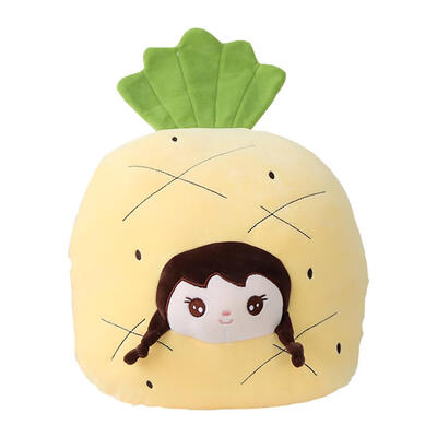 

Cute Cartoon Fruit Shape Doll Plush Toy Kids Sleeping Back Cushion Pillow