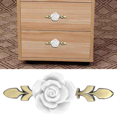 

Greensen 1pcs European Style Ceramic Drawer Cabinet Cupboard Door Knob Furniture Handle Drawer HandleDoor Knob