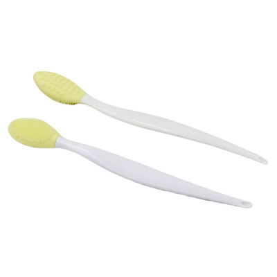 

〖Follure〗2pcs Silicone Beauty Wash Face Exfoliating Blackhead Facial Cleansing Brush Tool