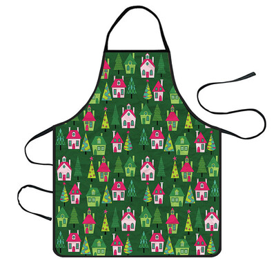 

Tailored Christmas Decoration Waterproof Apron Kitchen Aprons Dinner Party Apron