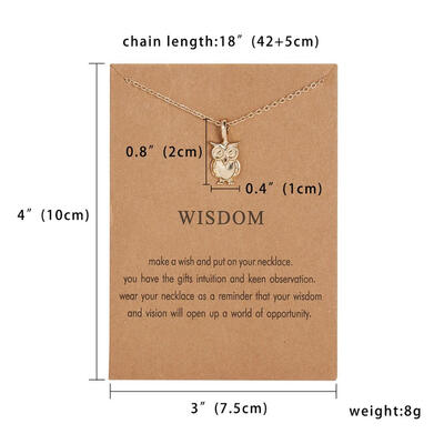 

Card Jewelry Fashion Animal Pendant Necklace Bird Dragonfly Elephant Cat Horse Choker Clavicle Chain Necklace Women Friends Gift