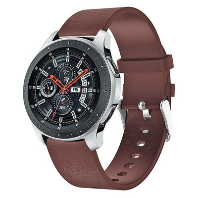 

Leather Adjustable Watch Band Wrist Strap for Samsung Galaxy Watch 46mm