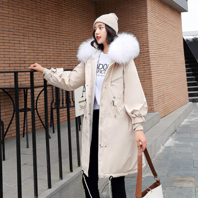 

Roseonmyhand Women Outerwear Faux Hooded Button Coat Long Solid Jackets Pocket Coats