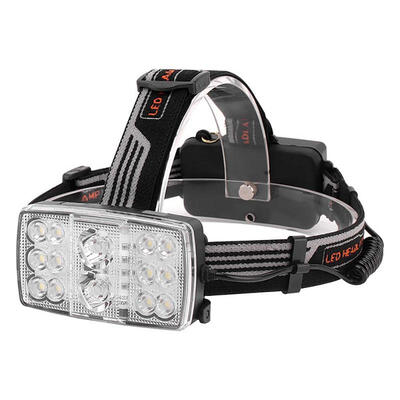 

LED Headlamp Outdoor Tactical Head Light With Adjustable Head Strap WhiteRed Light Sources IPX 6