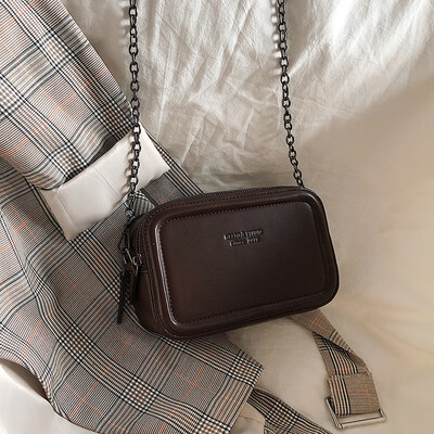 

Senior sense bag female 2019 new foreign air mini square bag chain bag handbags wild Korean version of the Messenger bag tide