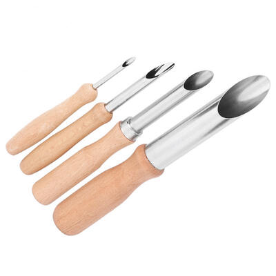 

Greensen 4 pcs Pottery Clay Tools Round Hole Sludge Cutter Pottery Ceramics Drilling Sculpting Tool Set