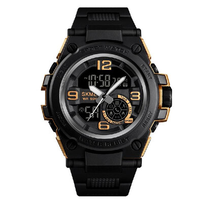 

SKMEI 1517 Multifunctional 5ATM Waterproof Mens Smartwatch Sports Watch Activity Tracking Luminous Calendar Week Date Alarm for A