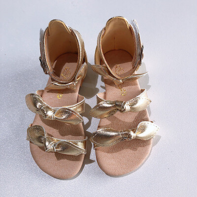 

Willa&Emma Golden Bow Parental Sandals Adult Comfort 13719