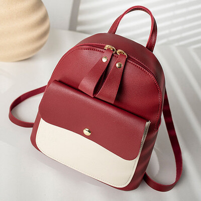 

Women&39S Small Backpack Travel Pu Leather Rucksack School Bag Ladies Girls Shoulder Messenger Bags