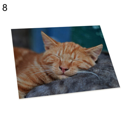 

Cute 3D Cat Print Placemat Pad Linen Dining Table Insulation Mat Home Decor