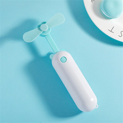

〖Follure〗Portable Small Folding Handheld Travel Portable USB Rechargeable Pocket Desk Fan