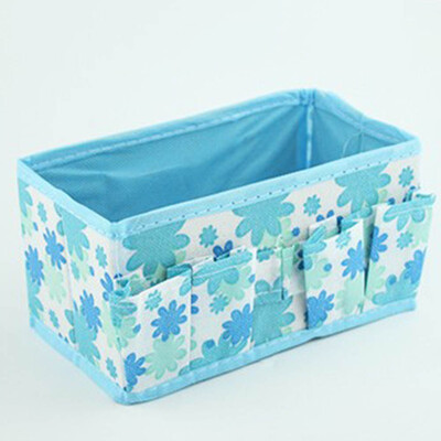 

Cute Folding Multifunction Makeup Cosmetic Storage Box Container Case Organizer