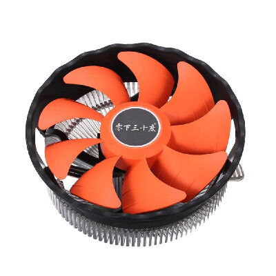 

Hydraulic CPU Cooler Heatpipe Fans Quiet Heatsink Radiator for Intel Core AMD Sempron Platform