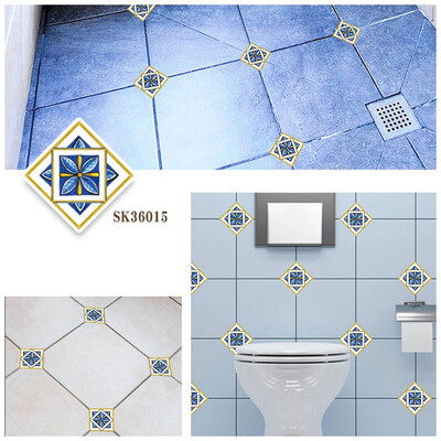 

〖Follure〗Tile Stickers Living Room Kitchen Bedroom Floor Decoration Removable Wall Sticke