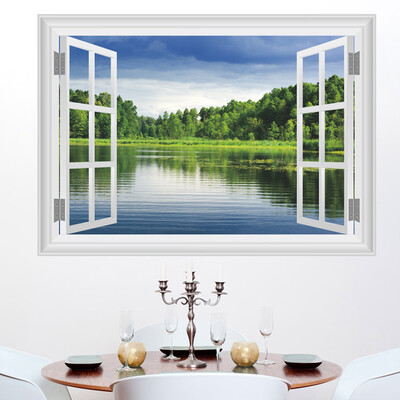 

〖Follure〗Scenery Outside The Window Wall Decal Home Sticker Mural Home Decor Decal