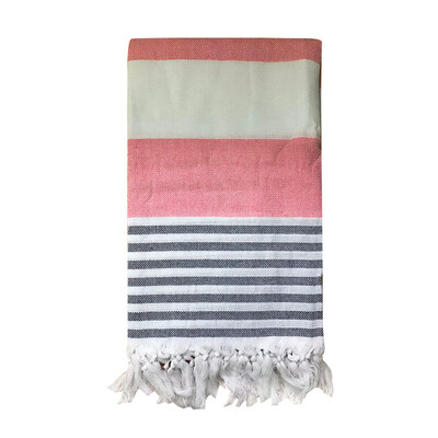 

Gobestart Turkish Cotton Bath Beach Spa Sauna Yoga Fringed Jacquard Towel