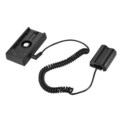 

Andoer NP-F970 to LP-E6 Dummy Battery Plate Mount Adapter Spring Cable for Canon EOS 5DII 5DIII 5DS 5DSR 6D 7DII 60D 80D 70D