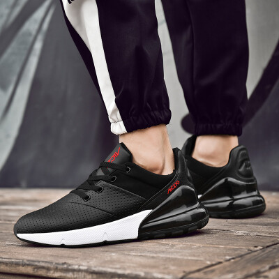 

Running shoes mens new shock absorption breathable summer&summer mens lightweight fashion black casual shoes increased shoes
