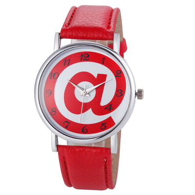 

Cute style Roman Numeral Letter A Pattern Creative Simple Ladies Watch Wristwatch Horloge Dames High Quality Minimalism Clock