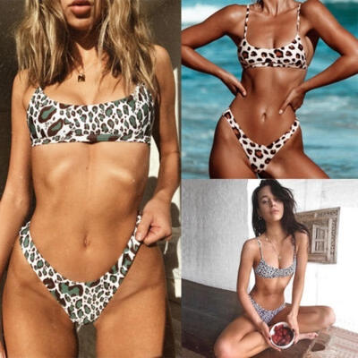 

Women Brazilian Swimwear Bandage Bikini Bra Push-Up Tops Thongs Bottoms Swimsuit
