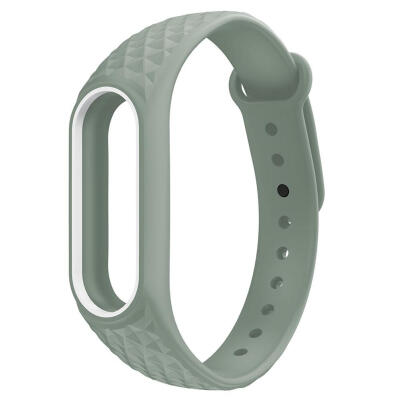 

Soft TPU Silicone Bracelet Strap Wristband Replacement for Xiaomi Mi Band 2