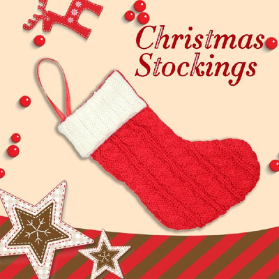 

Christmas New Style Creative Knitting Calendar Christmas Socks Gift Bag Christmas Tree Pendant Christmas Decoration For Christmas