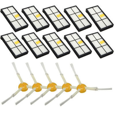 

Side Brush Filter Mesh Replaces Parts Kit For IRobot Roomba 800 900 870 880 980