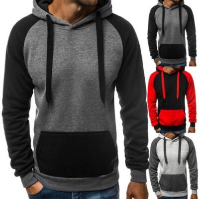 

Men New Fashion Winter Slim Warm Hoodie Hooded Sweater Sweatshirt Coat Jacket Outwear