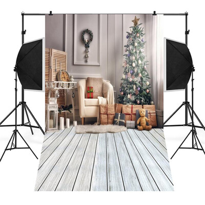

〖Follure〗Christmas Backdrops Snowman Vinyl 3x5FT Lantern Background Photography Studio