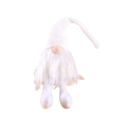 

Cute Christmas Forest Elf Gnome Doll Toy Living Room Window Tabletop Xmas Decor