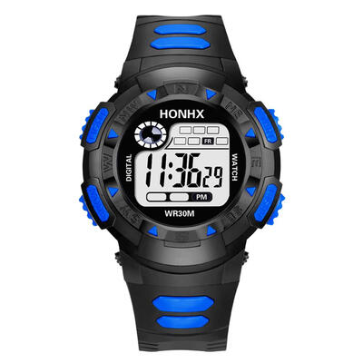 

HONHX Women Men Sports Electronic Watches Casual Student Digital Wristwatch