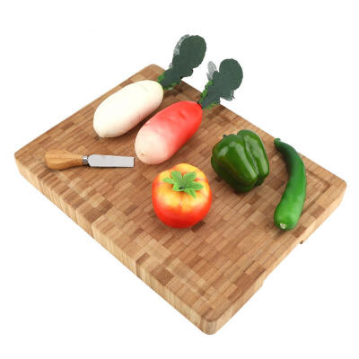 

Greensen Large End Grain Antibacterial Bamboo Cutting Board Block Kitchenware Home