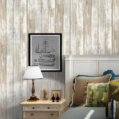 

Multi-purpose PVC Vintage Self-adhesive Floor Wall Contact Paper Covering Waterproof Peel & Stick Wallpaper Stickers Home Decor