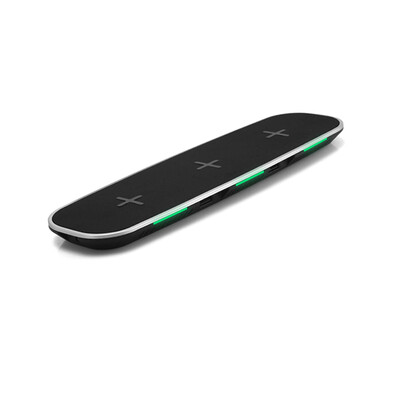 

3-in-1 Qi Wireless Charger Universal Phone Charge Base Charging Pad Equipped with 2 USB Charging Ports For i-Phone 88 PlusX or f